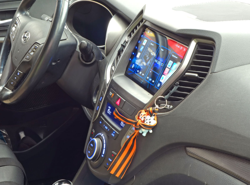 Рамка для UMS  HYUNDAI Santa Fe 2012-2016, 9"