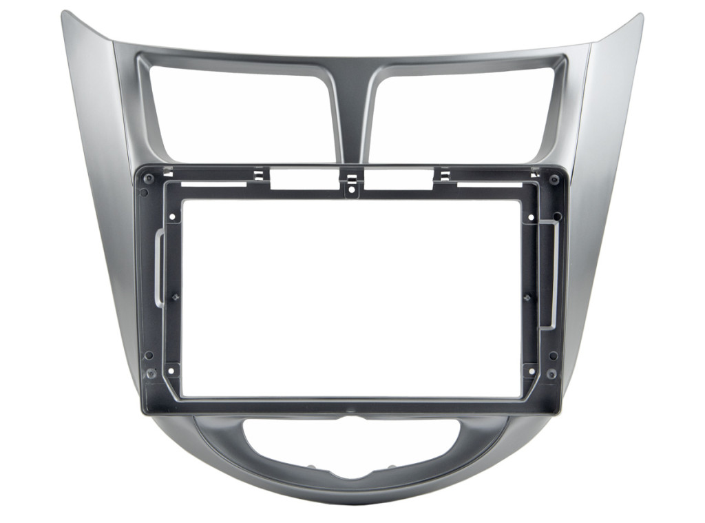 Рамка для UMS  HYUNDAI Solaris 2011-2017, 9"  SILVER