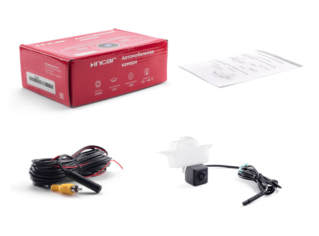 Camera Mitsubishi Outlander (2002-2008), Lancer IX(SW) (2000-2010), X (2007-2017) (INCAR VDC-011FHD)