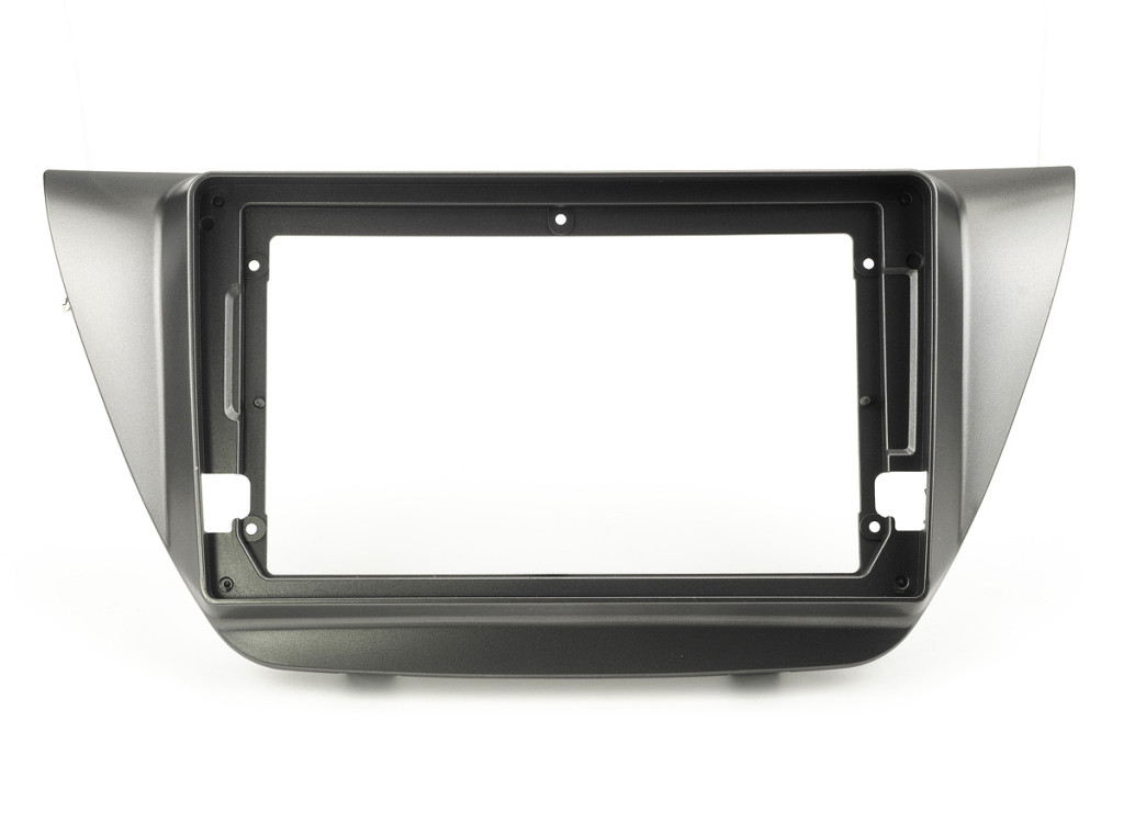 Рамка для UMS  MITSUBISHI Lancer-9 2000-2010 SILVER с переносом управления кондиционером, 9"