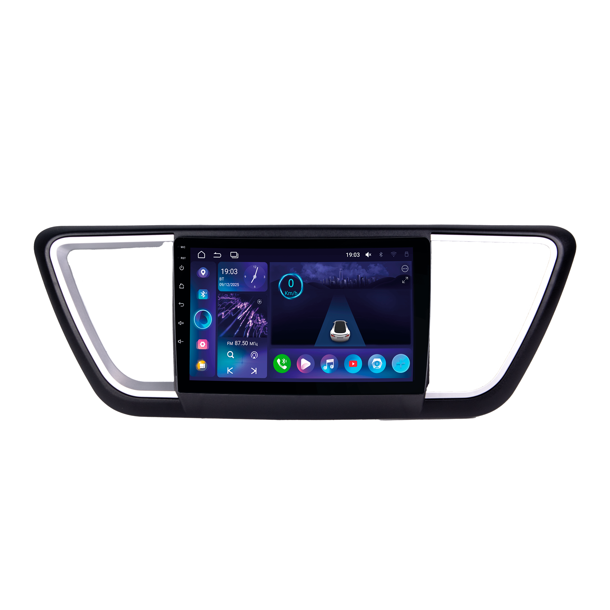 ШГУ Sollers SF5 25+ (Incar ARN-4505-4 Lite) Android 14, 4-64Gb, 9" IPS,1280*720, DSP, FAN, wi-fi, BT