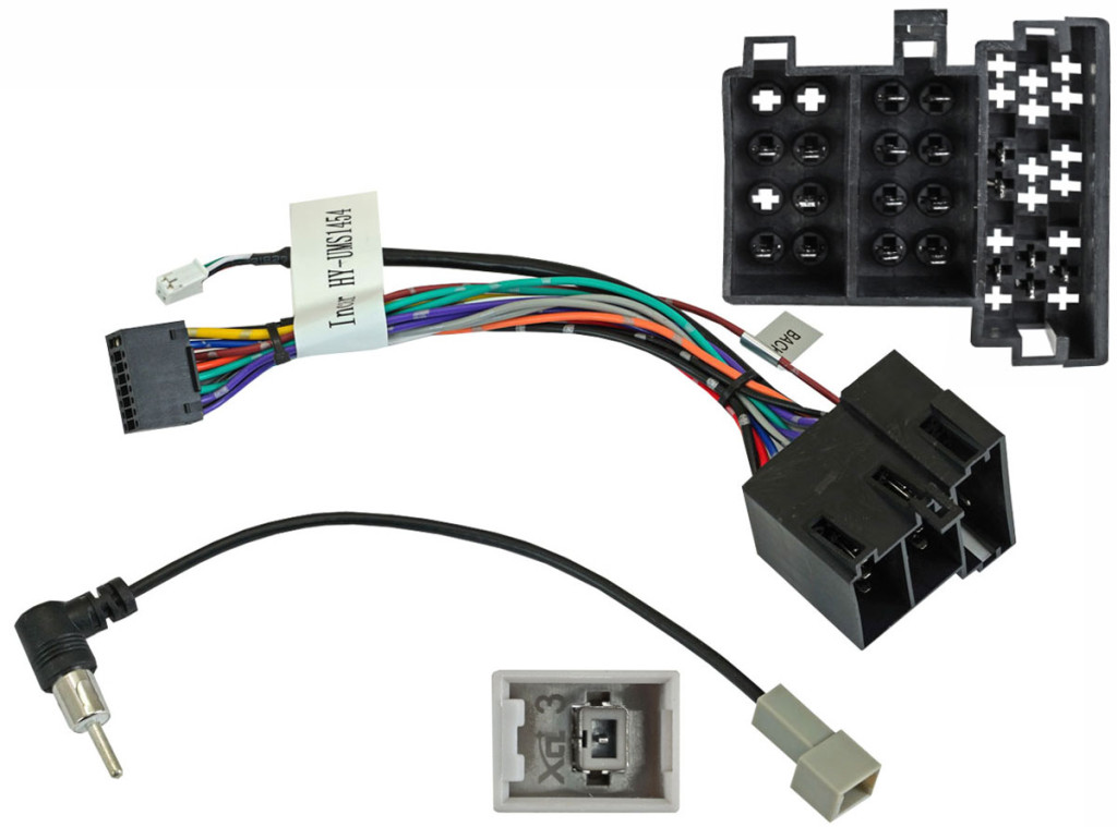 UMS-провод HYUNDAI Santa Fe 09-12, KIA Sorento(XM) 09-12, Ceed 06-10 (безCAN-модуля) (ISO-002)