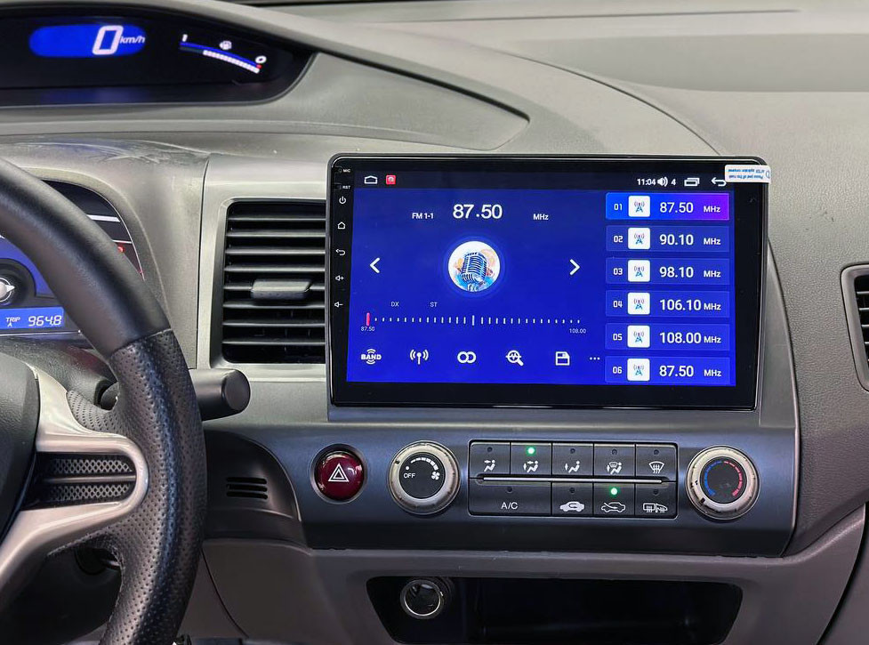 Рамка для UMS  HONDA Civic VIII 2006-2011 (sedan), 10"