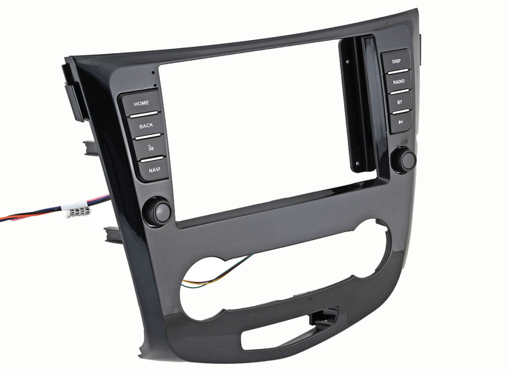 Рамка для UMS  NISSAN X-Trail III 2014-2022, Qashqai 2014-2024 (Manual AC), 9" Original style