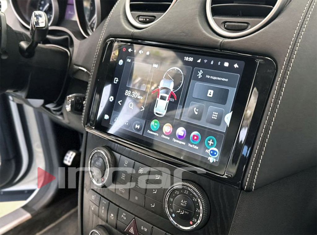 Рамка для UMS  MERCEDES M-class ML (W164) 2005-2011, GL-class (X164) 2006-2012, 9"