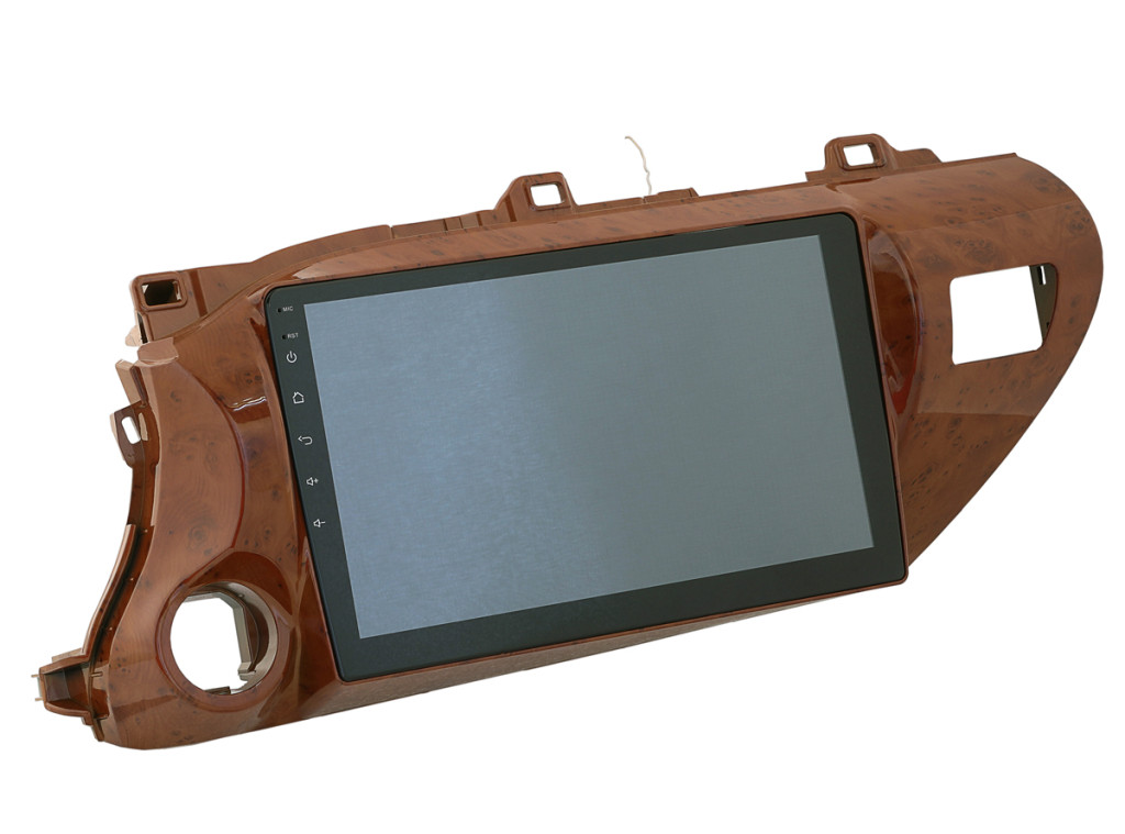 Рамка для UMS  TOYOTA Hilux 2015+, 10" WOOD