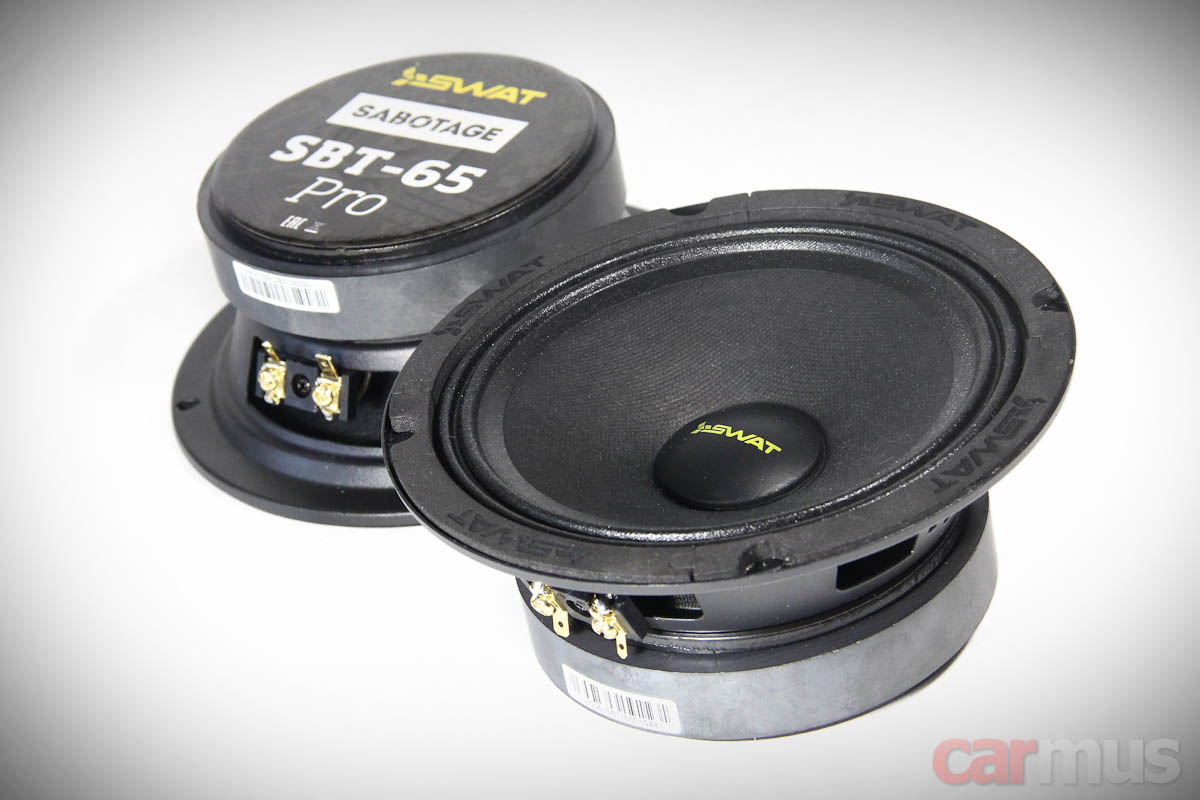 Тест "эстрадных" СЧ-динамиков Swat SBT-65PRO, SBT-80PRO и твитеров SBT-4N PRO