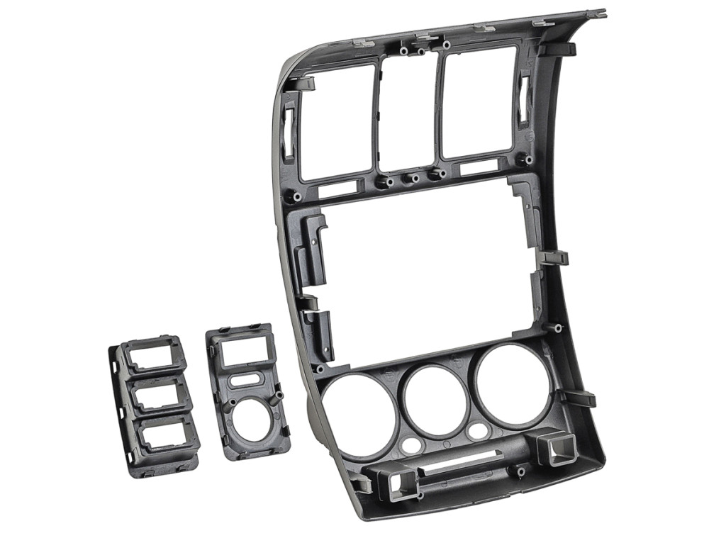 Рамка для UMS  HYUNDAI Getz 2002-2011, 9" (консоль) левый руль SILVER