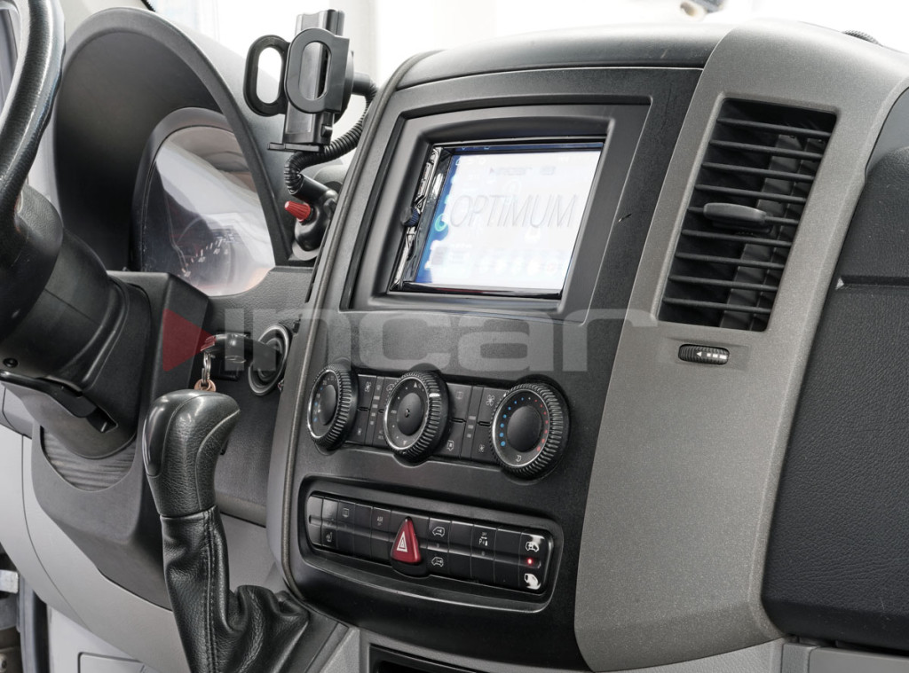 Рамка  MERCEDES A/B (W169), Sprinter 06+ 2din (крепеж)