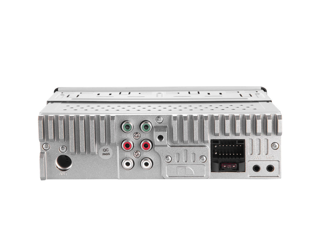 Nakamichi NQ532BD/ 1DIN медиа-ресивер, USB, AUX, ВТ, 4*50 Вт, DSP, 6RCA, 7 цветов