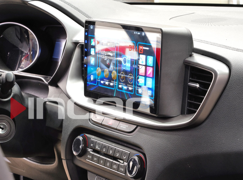 Рамка для UMS  KIA Ceed III Рестайлин 2020+, 10" (установка без разборки магнитолы)