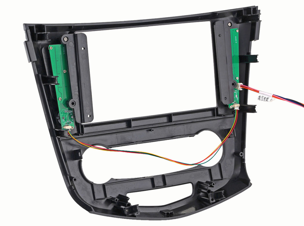Рамка для UMS  NISSAN X-Trail III 2014-2022, Qashqai 2014-2024 (Manual AC), 9" Original style