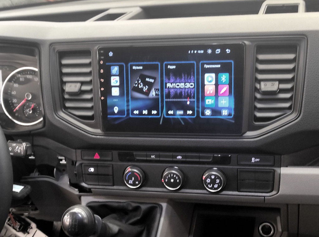 Рамка для UMS  VW Crafter 2017+, 10"