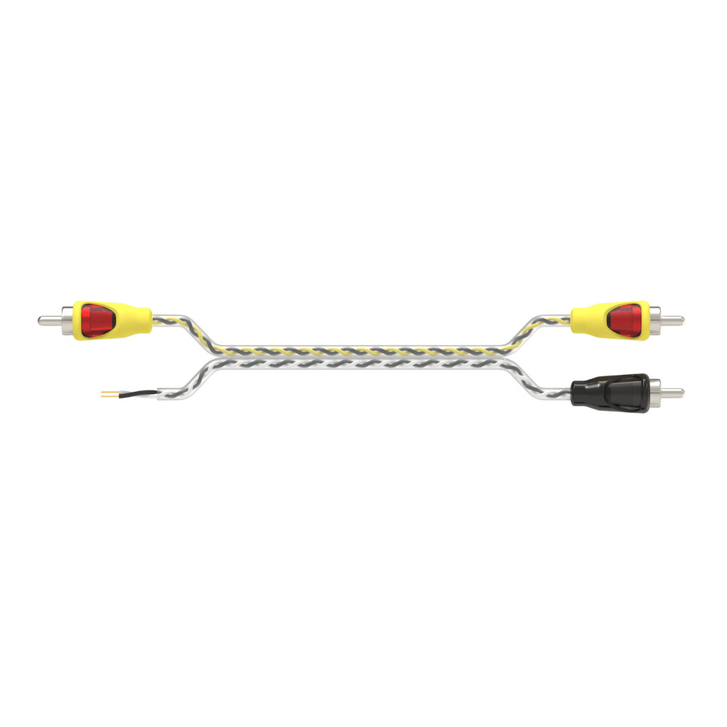 SWAT SIE-230 межблочный кабель 2RCA-2RCA, 3.0 метра, витая пара, медь