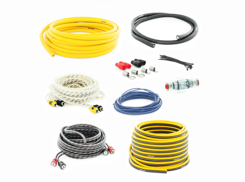 SWAT PAC-F4 /набор проводов для подкл. 4х кан. усилителя 4Ga, ССА, блистер