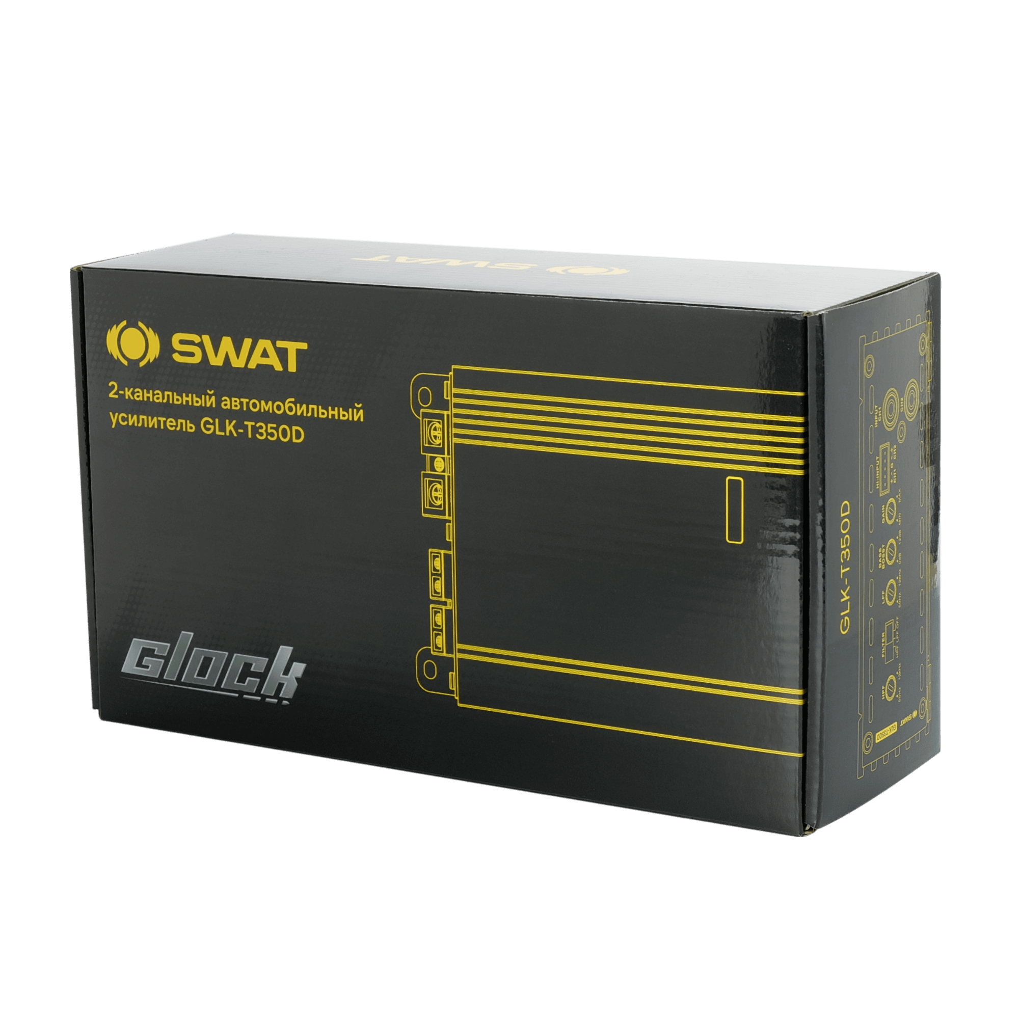 SWAT GLK-T350D/ Усилитель цифровой 2*350Вт (class D)/