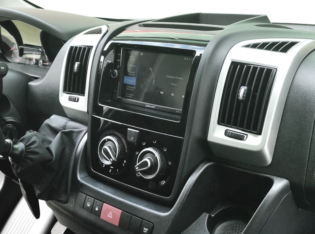 Рамка  FIAT Ducato (250)  09/2011+ 2din  (крепеж)