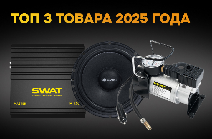 Тройка самых популярных товаров за первую половину 2025г