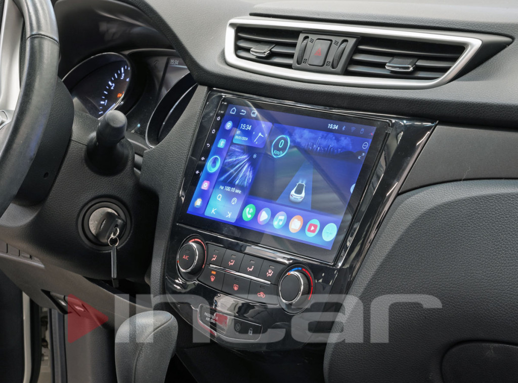 Рамка для UMS  NISSAN X-Trail III 2014-2022, Qashqai 2014-2024 (Manual AC), 10"