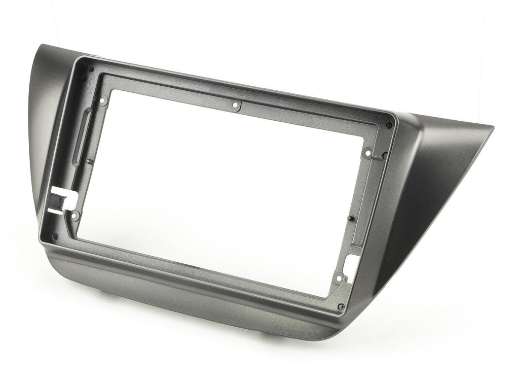 Рамка для UMS  MITSUBISHI Lancer-9 2000-2010 SILVER с переносом управления кондиционером, 9"