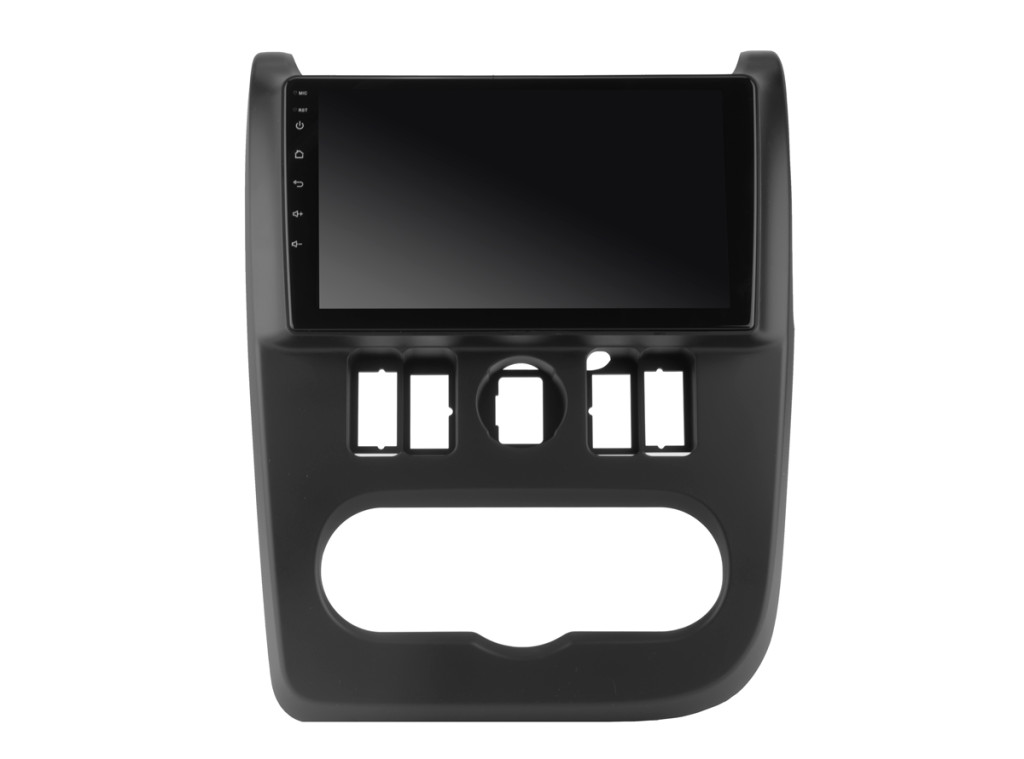 Рамка для UMS  LADA Largus 2012-2021, RENAULT Logan 2010-2014 BLACK, 9"