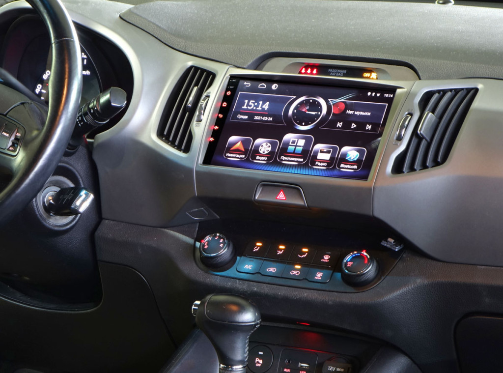 Рамка для UMS  KIA Sportage 2010-2015 (SL), 9"