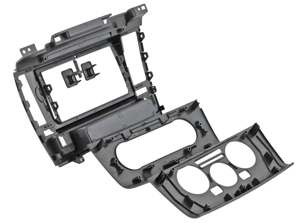 Рамка для UMS  NISSAN Tiida 2004-2011 (пр/лев руль), 9" BLACK