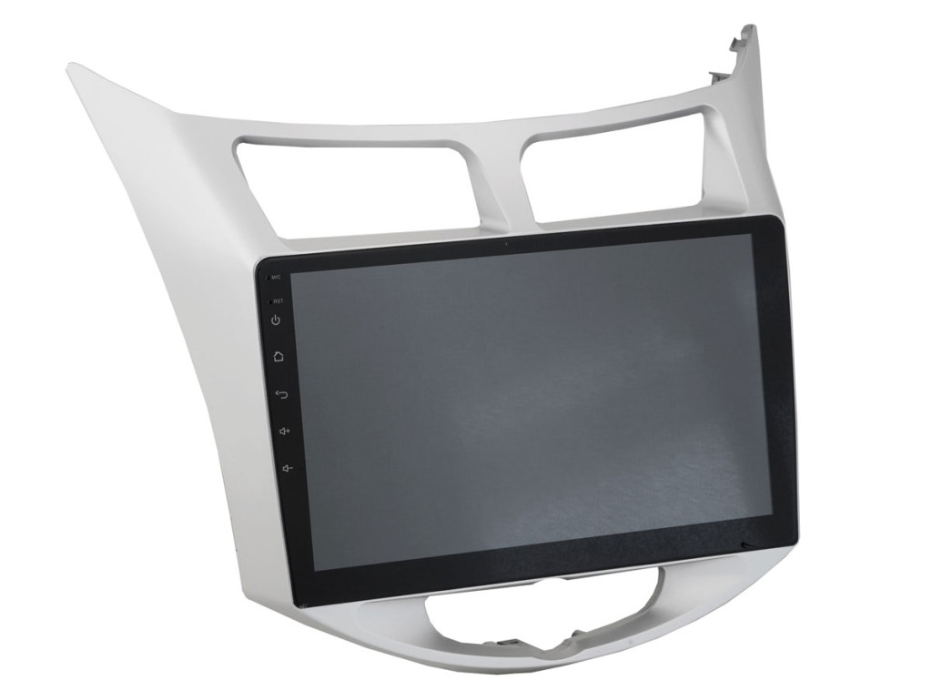 Рамка для UMS  HYUNDAI Solaris 2011-2017, 10"  SILVER