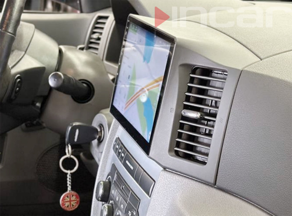 Рамка для UMS  JEEP Grand Cherokee III (WK) 2004-2010 (без оригинального дисплея), 10"