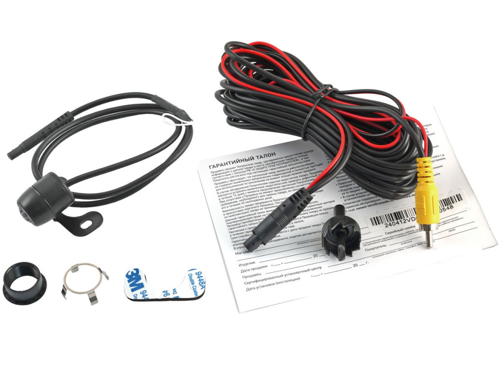 Camera VDC-003LHD/INCAR Универсальная CVBS/AHD камера 720P (1280x720), угол 150°, DC 6V-12V