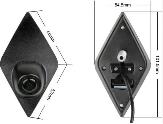 Camera Renault Front Universal (INCAR VDC-RFAHD) Цифровая универсальная камера в значок Renault