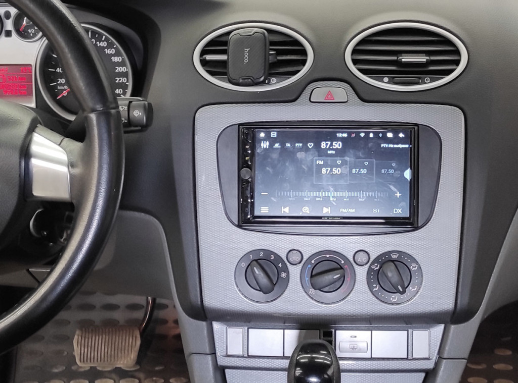 Рамка  FORD Focus2sony,Mondeo 07-13,S-Max,2din black