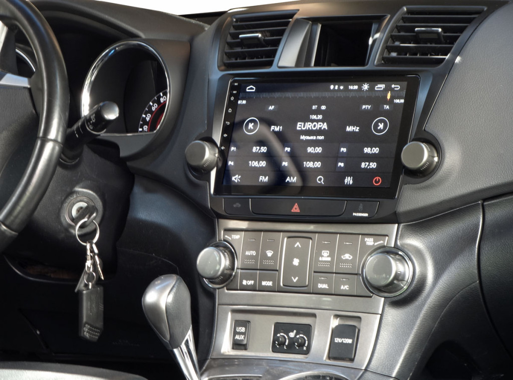 Рамка для UMS  TOYOTA HighLander 2008-2014, 10" (тип1)