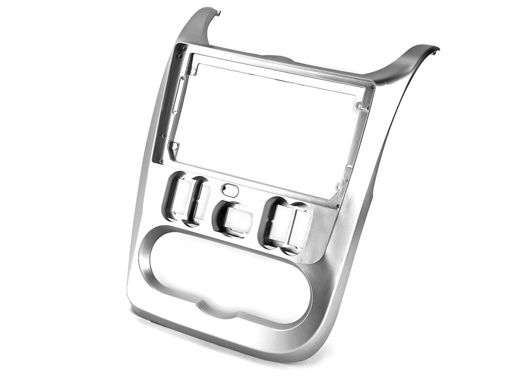 Рамка для UMS  LADA Largus 2012-2021, RENAULT Logan 2010-2014 SILVER, 9"