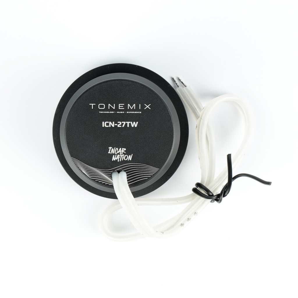 Tonemix ICN-6.3A-GR / 3-x полосная компонентная акустика, НЧ/СЧ-динамик 6,5" (165 мм), СЧ-динамик 3,5" (90 мм), ВЧ-динамик 1,06" (27 мм) шелк, RMS 120
