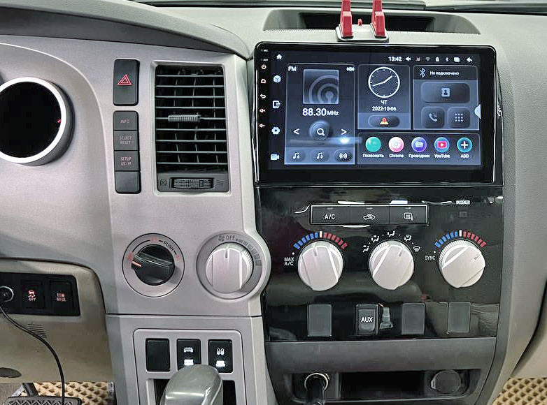 Рамка для UMS  TOYOTA Tundra 2007-2012, Sequoia 2008+, 10"