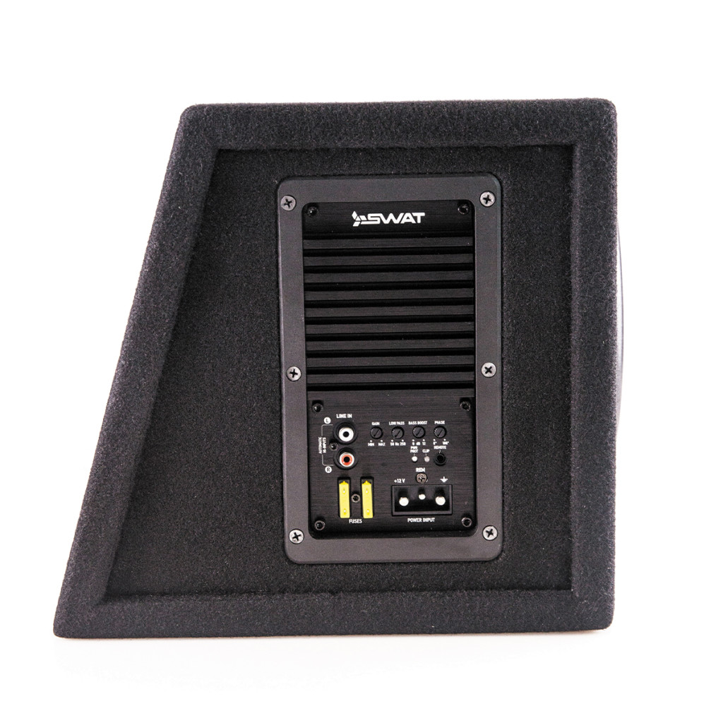 SWAT MAS-10VBA /сабвуфер 10" в корпусе ФИ, активный 300 Вт RMS/