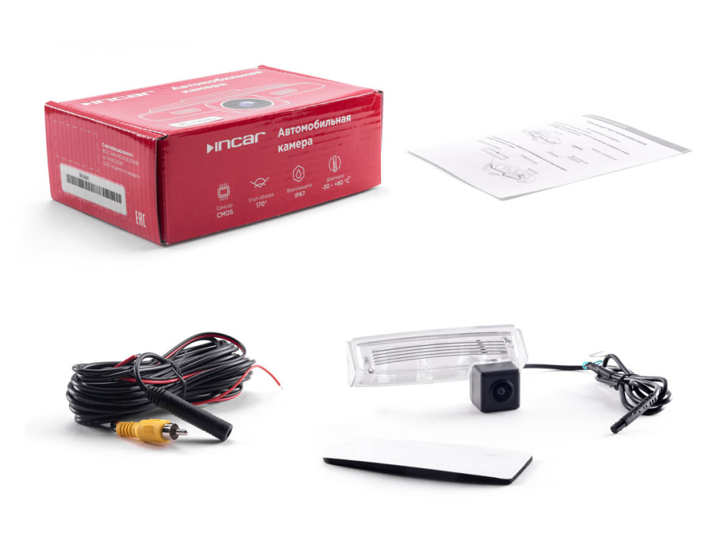 Camera Toyota Camry V30 (01-06), V40 (06-12), Mark II (00-07), Mazda MPV (06-16) (INCAR VDC-035FHD)/Цифровая камера 1080P(1920х1080)