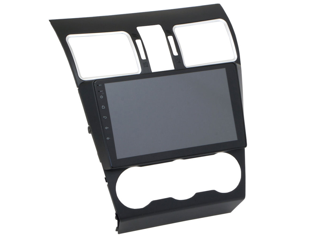 Рамка для UMS  SUBARU Forester 2015-2018 XV, Impreza 2014-2016, 9" (две вставки аварийки)