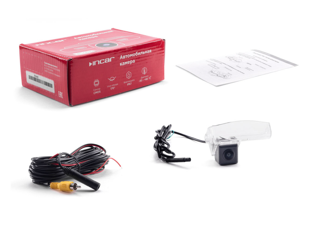 Camera Mazda 2 (2007-2014), Mazda 3 (2003-2013) INCAR VDC-019FHD)/Цифровая камера 1080P(1920х1080)