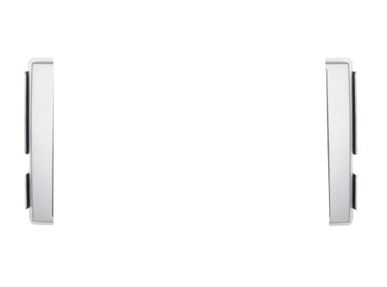 Рамка  HYUNDAI Santa Fe 06-11 2din silv (вставки)