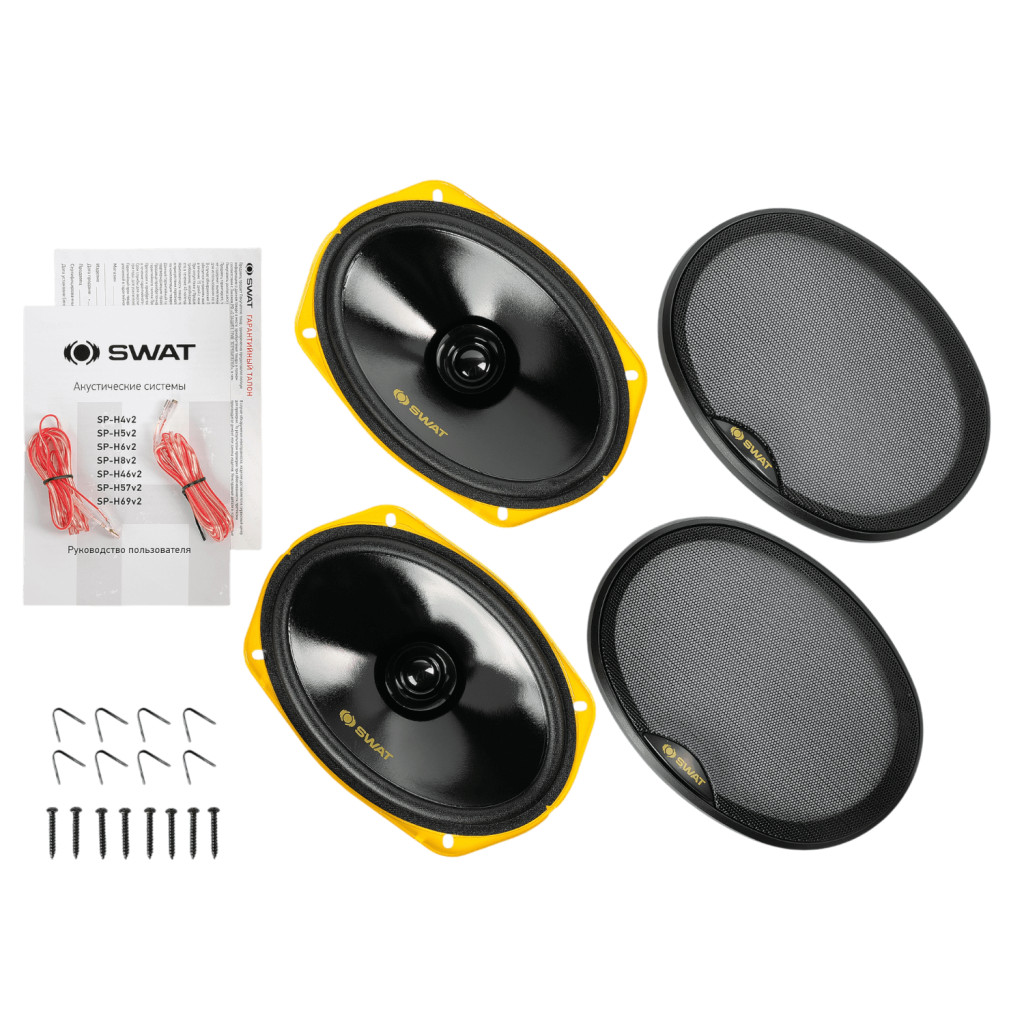 SWAT SP-H69v2 / 6*9" (16*23 см.), широкополосная акустика  70/280 Вт./