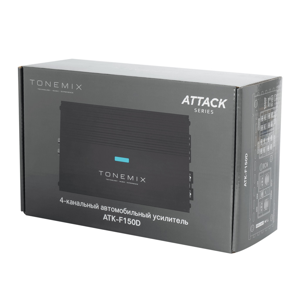 Tonemix ATK-F150D/Усилитель цифровой 4*150 Вт (Class D)/