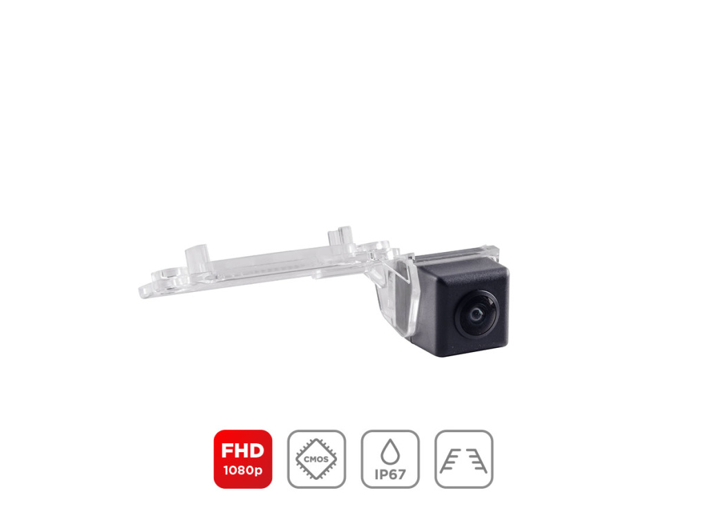 Camera VW Caddy III (04-15), Caravelle (распашные дв.)T5/T6(2003+),Jetta V (2005-2010),Multivan (распашные дв.) T5/T6 (03+),Passat  (INCAR VDC-040FHD)