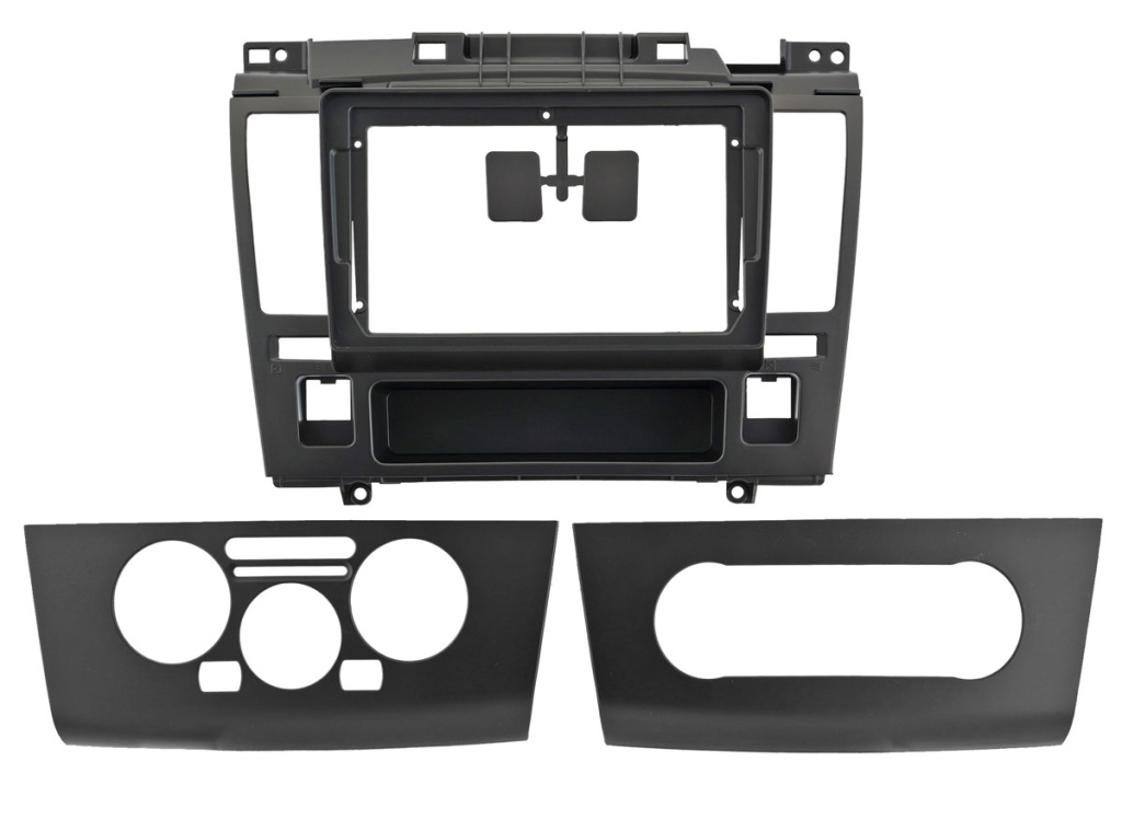 Рамка для UMS  NISSAN Tiida 2004-2011 (пр/лев руль), 9" BLACK