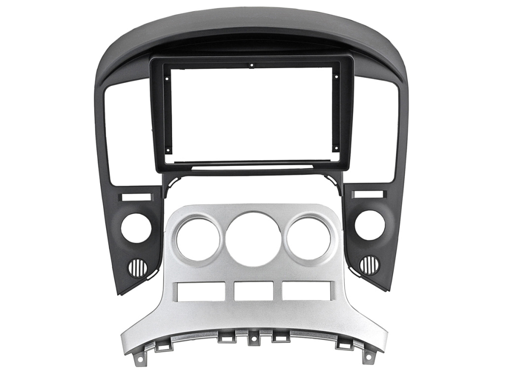 Рамка для UMS  HYUNDAI H1 Starex 2007-2015 (Manual AC), 9" (тип3 Консоль)