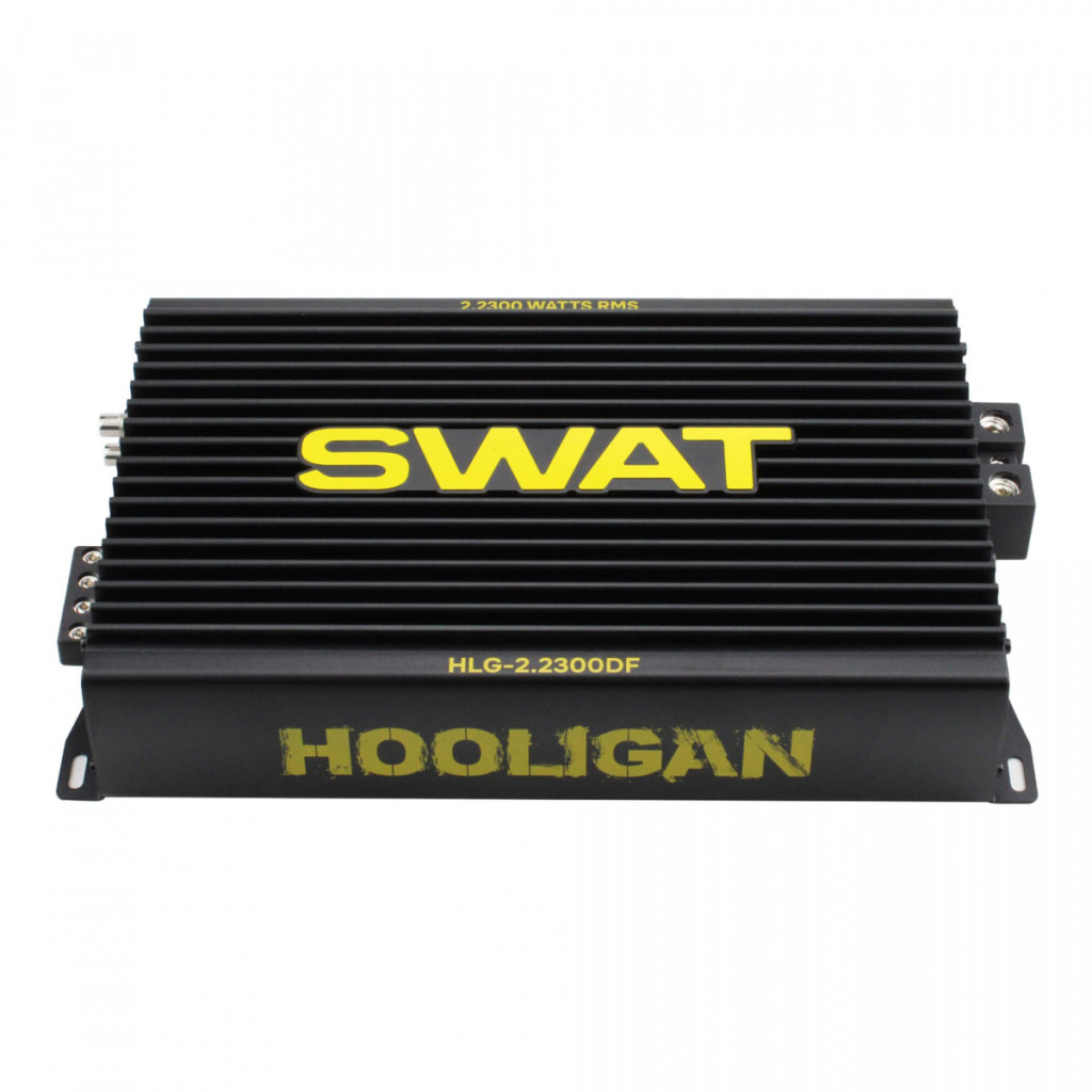 SWAT HLG-2.2300DF/ Усилитель цифровой, широкополосный,  2*2300 Вт (class D)/