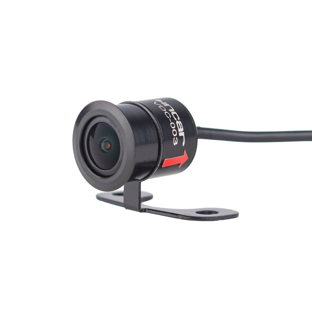 Camera .VDC-003 / INCAR универсальная AHD/CVBS камера 1080P(1920х1080), угол 170°, 4 pin connector, два копуса, уст. диам 18,5 мм,  DC 6V-12V