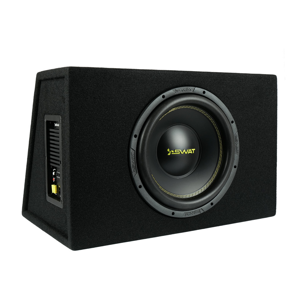 SWAT MAS-12VBA /сабвуфер 12" в корпусе ФИ-36л, активный 300 Вт RMS/