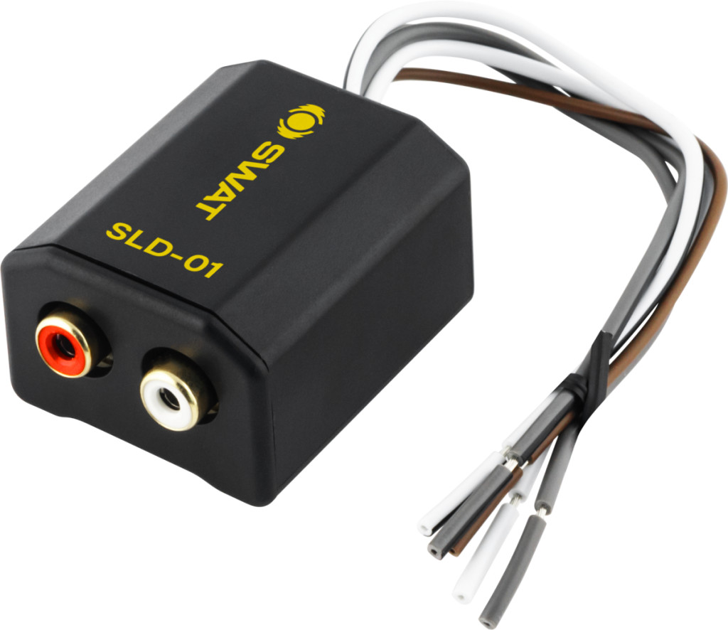 SWAT прeобразователь уровня сигнала 2-канальный HI-LOW SLD-01